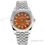 Super Clone Rolex Datejust II Jubilee Tigers Eye Dial Watch F8 Factory Cal.3235 Movement